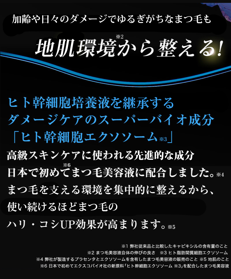加齢や日々のダメージで弱ったまつ毛も成長環境から整える!